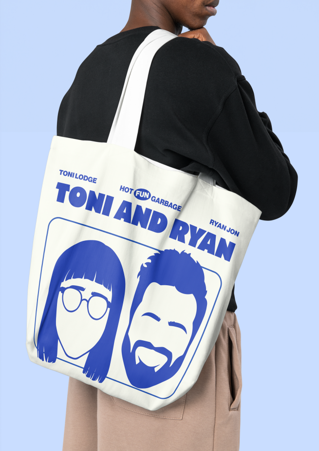 Toni and Ryan Tote Bag